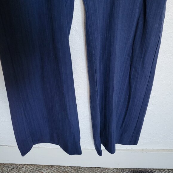 Vintage Navy Jumpsuit with Red Accents & Hood - Picture 14 of 15